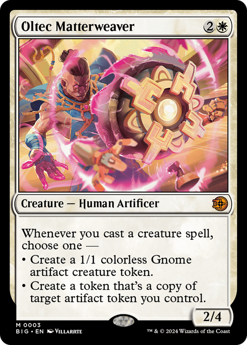 Oltec Matterweaver (BIG-003) - The Big Score Foil