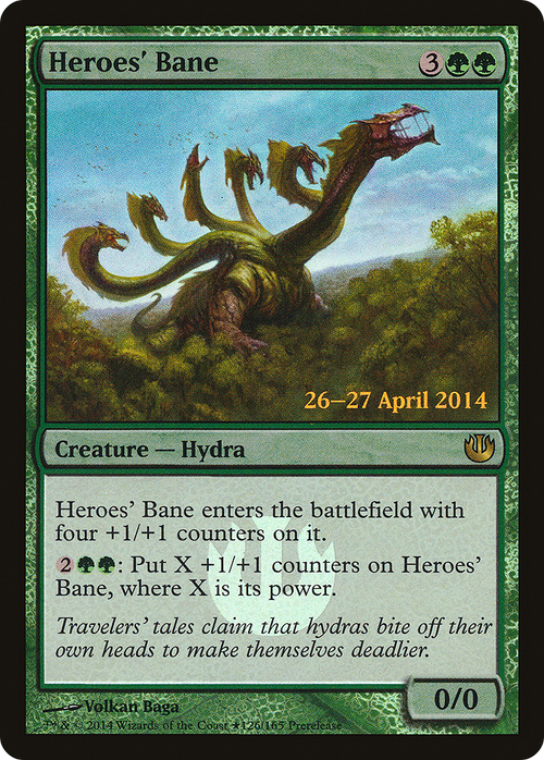 Heroes' Bane (PRE-126) - Journey into Nyx Promos Foil