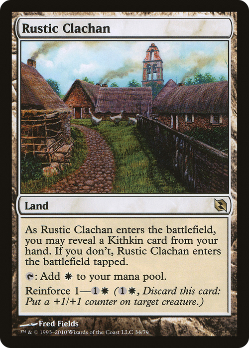 Rustic Clachan (DDF-034) - Duel Decks: Elspeth vs. Tezzeret