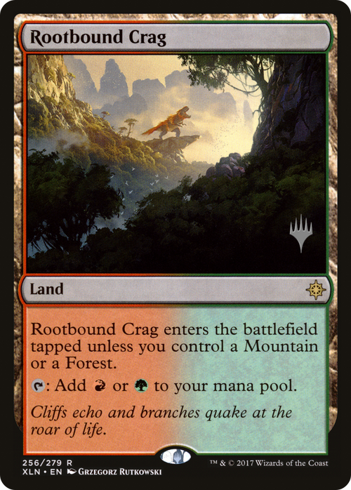 Rootbound Crag (PPM20-256) - Ixalan Promos Foil