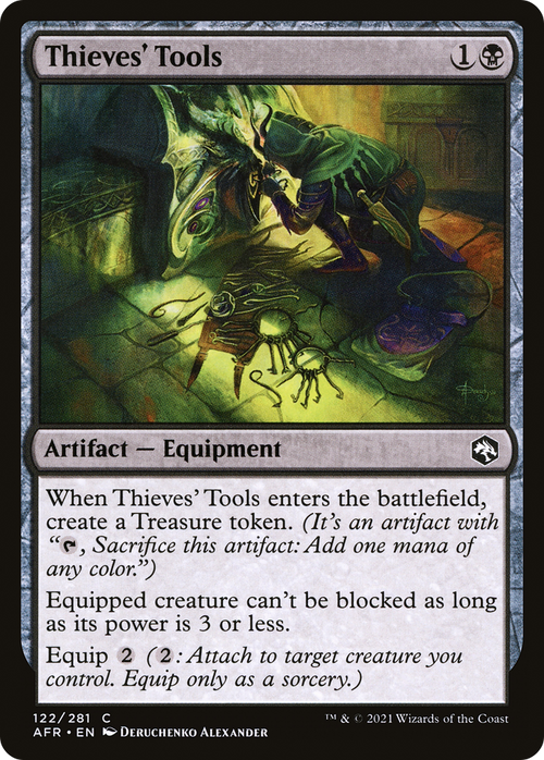 Thieves' Tools (AFR-122) - Adventures in the Forgotten Realms