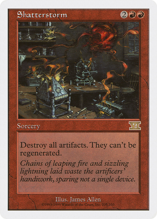 Shatterstorm (6ED-205) - Classic Sixth Edition