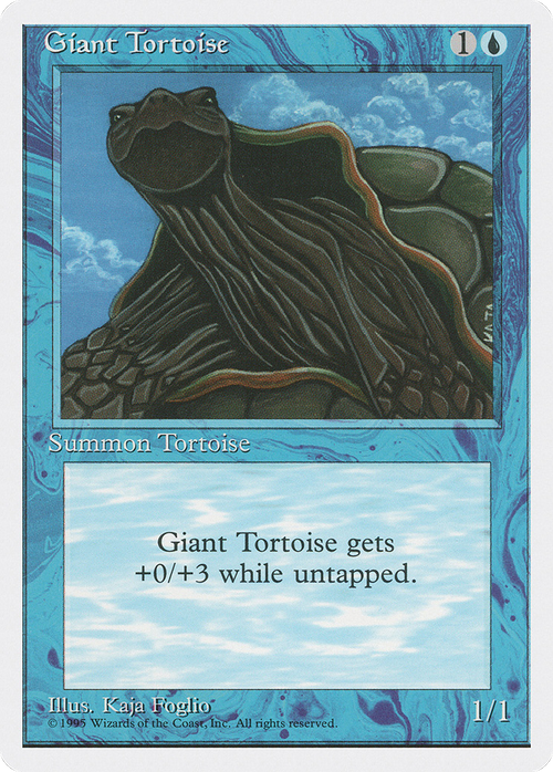 Giant Tortoise (4ED-) - Fourth Edition
