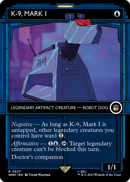 K-9, Mark I (Showcase) (WHO-537) - Doctor Who: (Showcase) (Borderless)