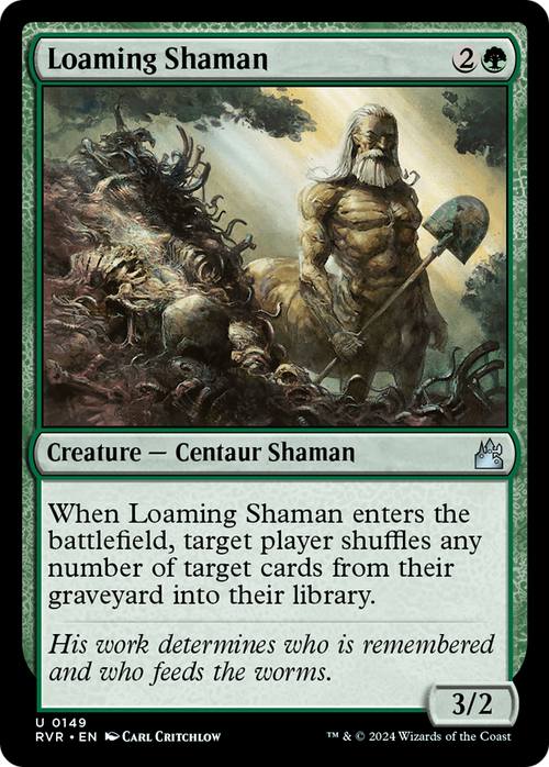Loaming Shaman (RVR-149) - Ravnica Remastered Foil
