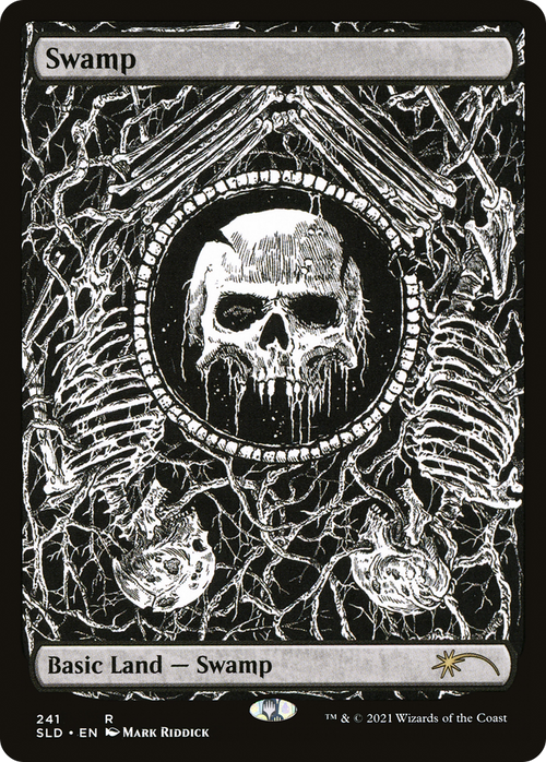 Swamp (Crushing Brutality) (SLD-241) - Secret Lair Drop