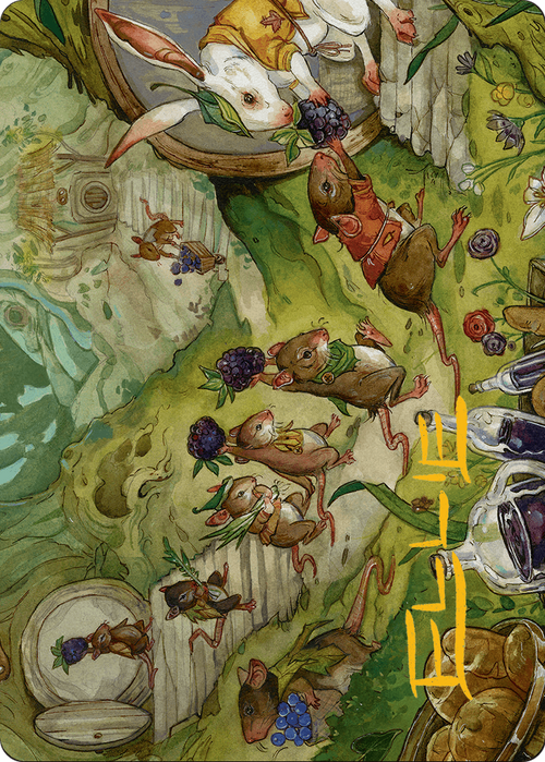 For the Common Good // For the Common Good (ABLB-043) - Bloomburrow Art Series (Borderless) Foil