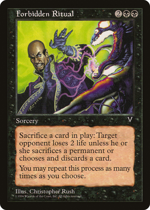 Forbidden Ritual (VIS-) - Visions