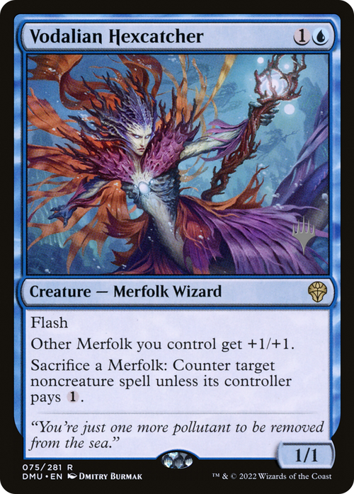 Vodalian Hexcatcher (PPDMU-075) - Dominaria United Promos