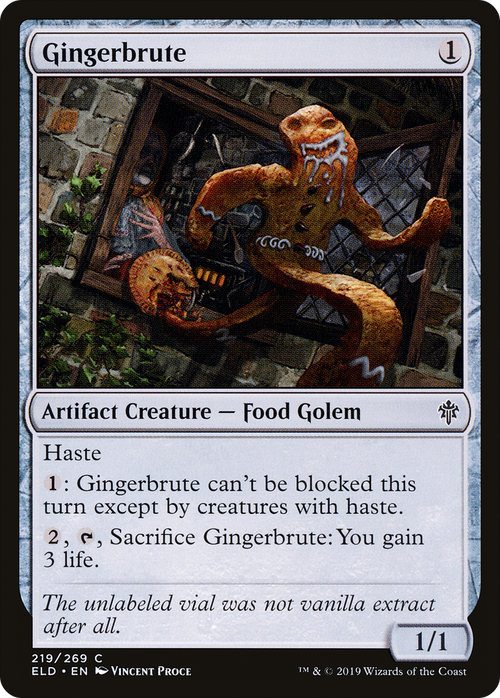 Gingerbrute (ELD-219) - Throne of Eldraine