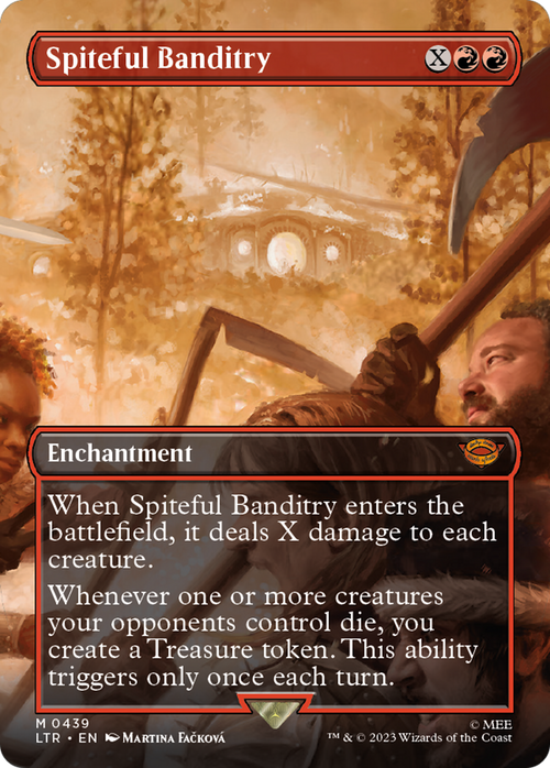 Spiteful Banditry (Borderless) (LTR-439) - The Lord of the Rings: Tales of Middle-earth