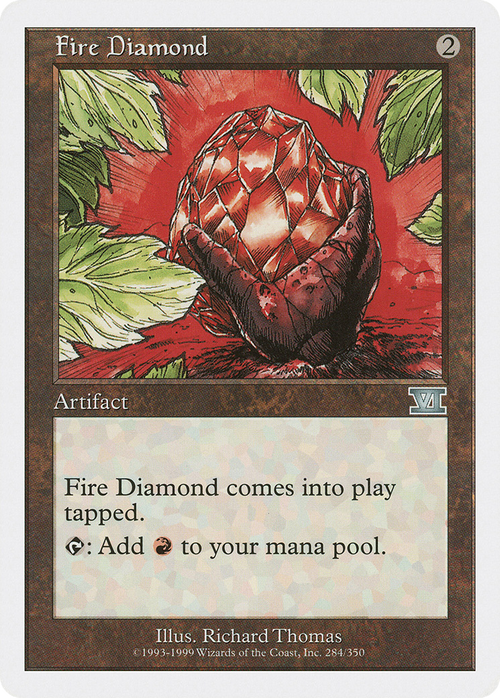 Fire Diamond (6ED-284) - Classic Sixth Edition