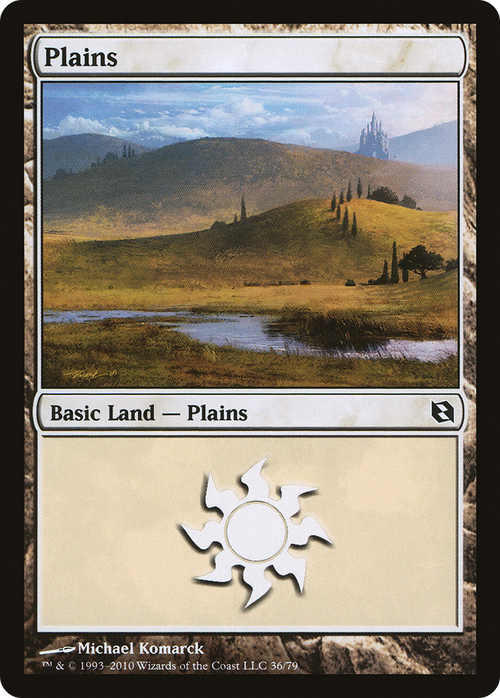 Plains (36) (DDF-036) - Duel Decks: Elspeth vs. Tezzeret