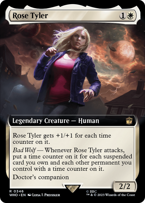 Rose Tyler (Extended Art) (WHO-346) - Doctor Who: (Extended Art) Foil