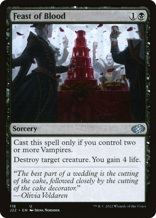 Feast of Blood (J22-118) - Jumpstart 2022