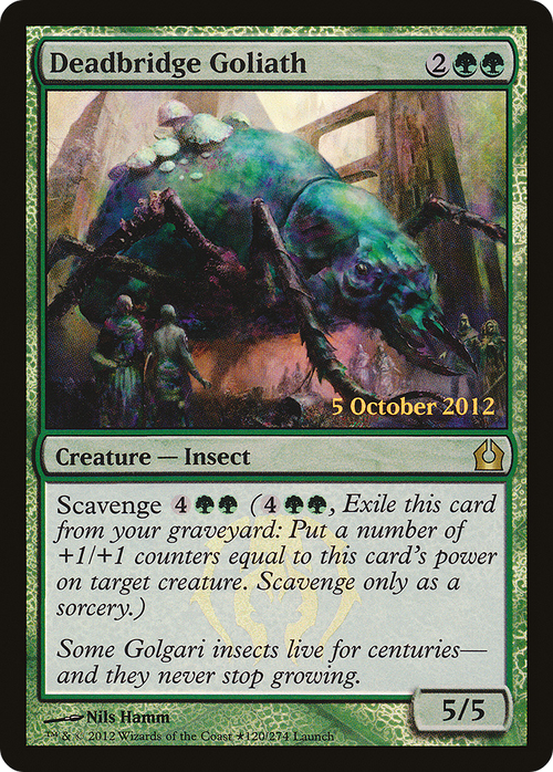 Deadbridge Goliath (LARP-120) - Return to Ravnica Promos Foil
