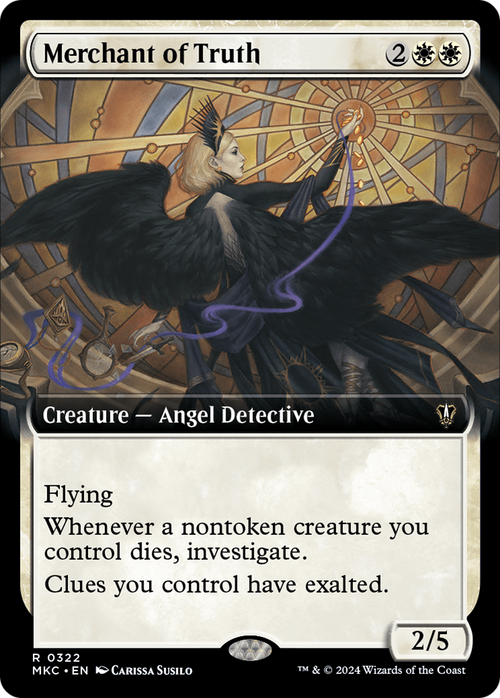 Merchant of Truth (Extended Art) (MKC-322) - Murders at Karlov Manor Commander: (Extended Art)