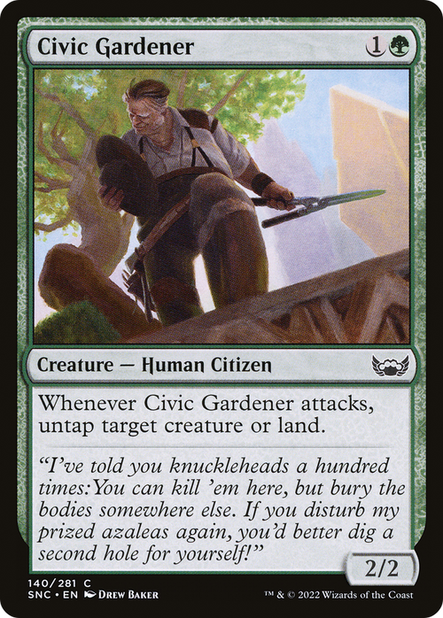 Civic Gardener (SNC-140) - Streets of New Capenna