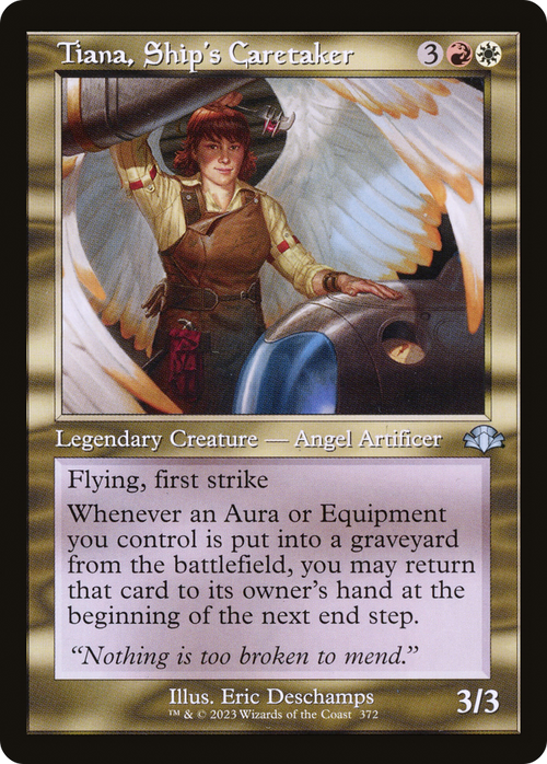 Tiana, Ship's Caretaker (Retro Frame) (DMR-372) - Dominaria Remastered