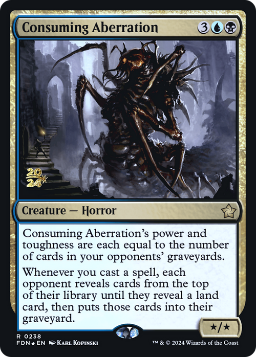 Consuming Aberration (FDN) (PRE-238) - Foundations Promos Foil