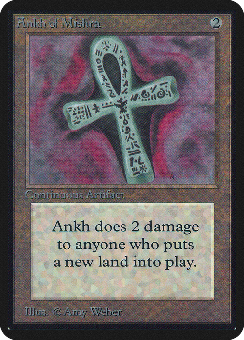 Ankh of Mishra (LEA-) - Limited Edition Alpha