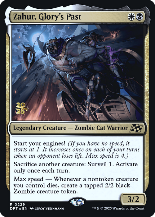 Zahur, Glory's Past (PRE-229S) - Prerelease Cards Foil
