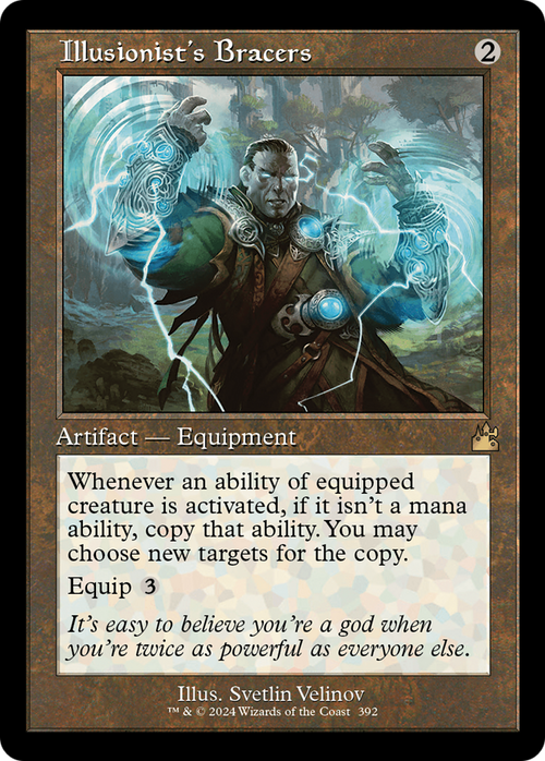 Illusionist's Bracers (Retro Frame) (RVR-392) - Ravnica Remastered