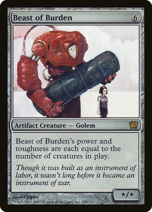 Beast of Burden (9ED-288) - 9th Edition Foil