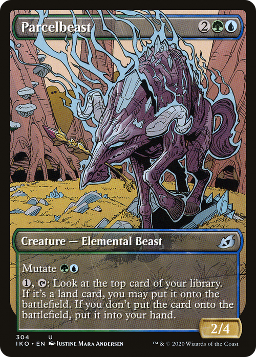 Parcelbeast (Showcase) (IKO-304) - Ikoria: Lair of Behemoths: (Showcase)