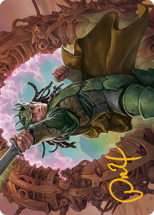 Eladamri, Korvecdal // Eladamri, Korvecdal (AMH3-009) - Modern Horizons 3 Art Series (Borderless)