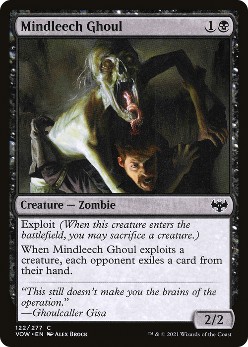 Mindleech Ghoul (VOW-122) - Innistrad: Crimson Vow