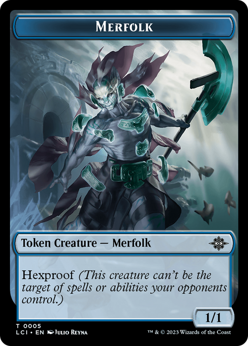 Merfolk (TLCI-005) - The Lost Caverns of Ixalan Tokens