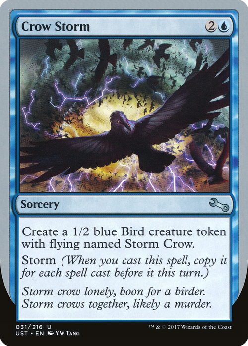 Crow Storm (UST-031) - Unstable