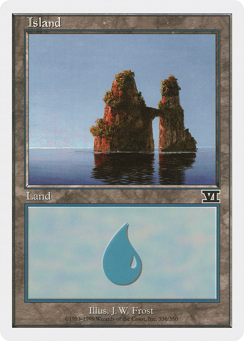 Island (336) (6ED-336) - Classic Sixth Edition