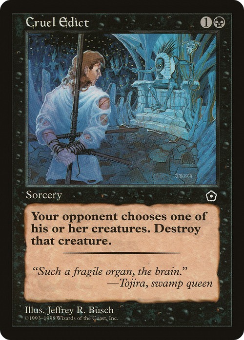 Cruel Edict (P02-) - Portal Second Age
