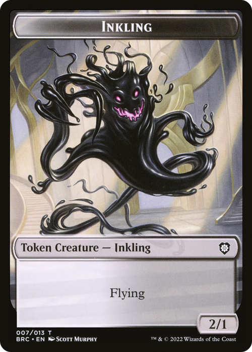 Inkling (TBRC-007) - The Brothers' War Commander Tokens Foil