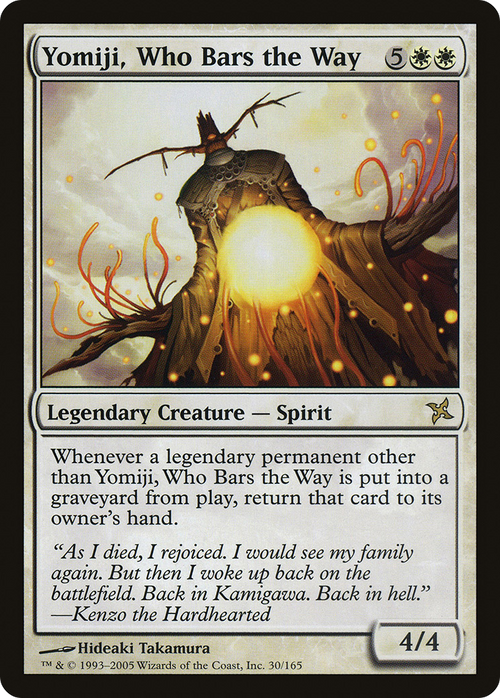 Yomiji, Who Bars the Way (BOK-030) - Betrayers of Kamigawa Foil
