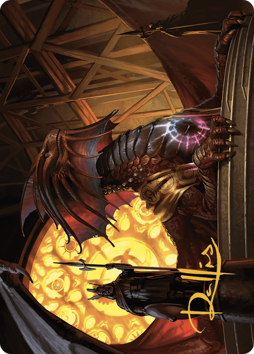 Niv-Mizzet, Guildpact // Niv-Mizzet, Guildpact (AMKM-021) - Murders at Karlov Manor Art Series (Borderless)