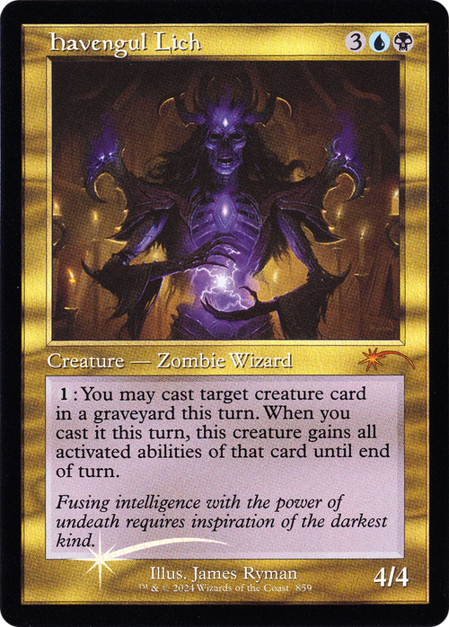 Havengul Lich (Retro Frame) (SLD-859) - Secret Lair Drop Foil