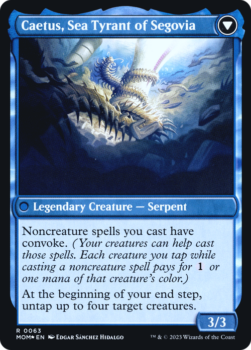 Invasion of Segovia (PRE-63S) - March of the Machine Promos Foil