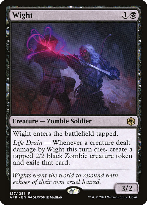 Wight (AFR-127) - Adventures in the Forgotten Realms