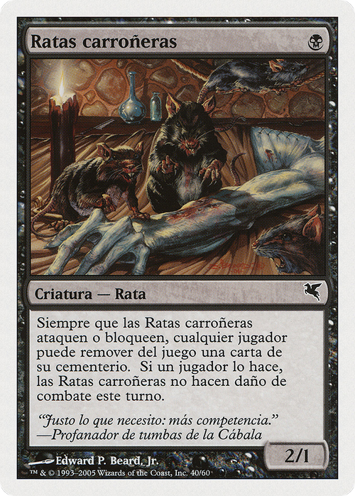 Carrion Rats (Spanish) - "Ratas carroneras" (A40) (PSAL-A40) - Salvat 2005