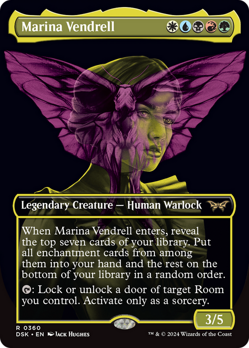 Marina Vendrell (Showcase) (DSK-360) - Duskmourn: House of Horror (Borderless) Foil
