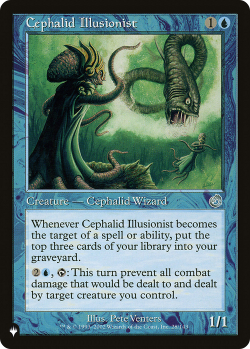 Cephalid Illusionist (LIST-28/143) - The List