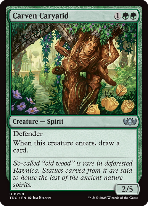 Carven Caryatid (TDC-250) - Commander: Tarkir: Dragonstorm