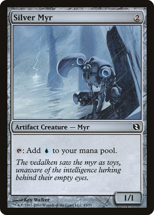 Silver Myr (DDF-043) - Duel Decks: Elspeth vs. Tezzeret