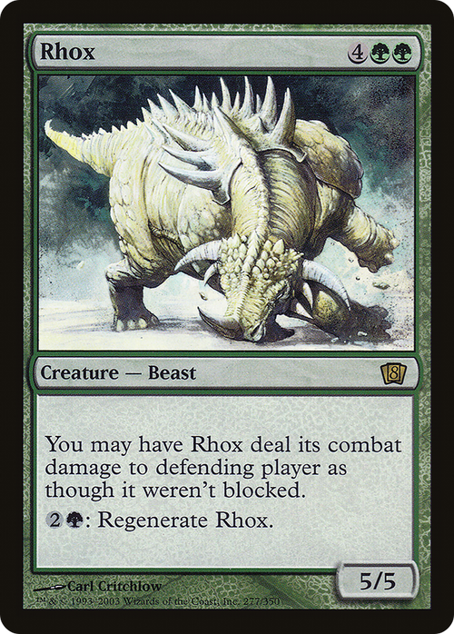 Rhox (8ED-277) - 8th Edition Foil