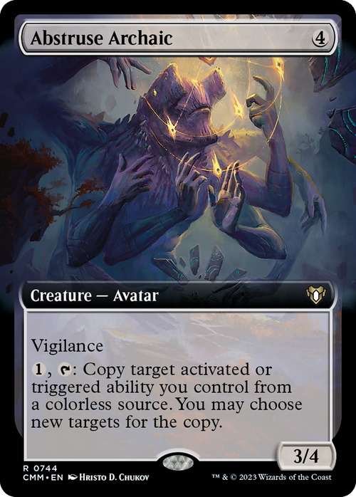 Abstruse Archaic (Extended Art) (CMM-744) - Commander Masters: (Extended Art)