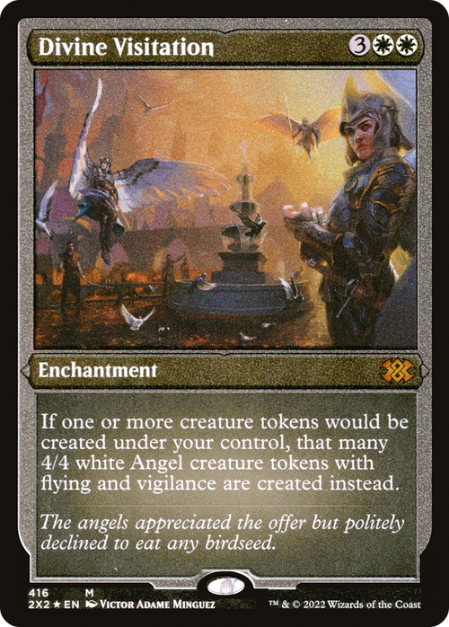 Divine Visitation (Foil Etched) (2X2-416) - Double Masters 2022 Foil