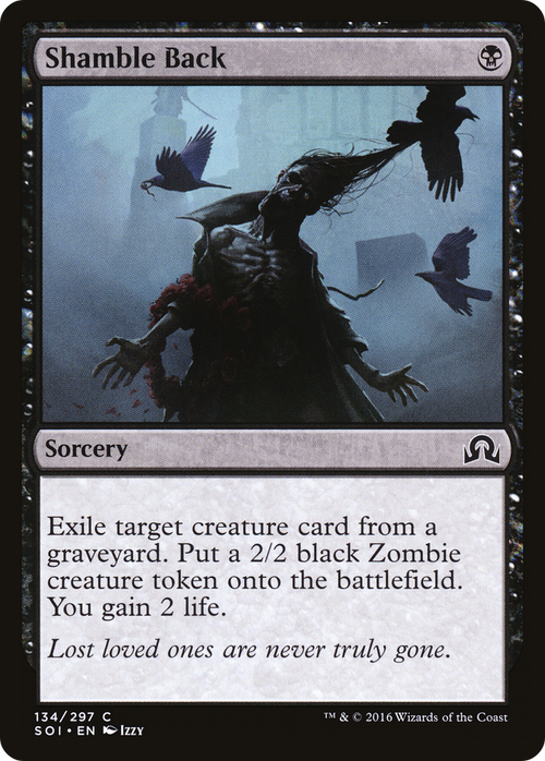 Shamble Back (SOI-134) - Shadows over Innistrad Foil